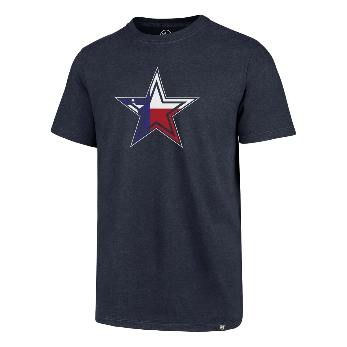 47 Brand Dallas Cowboys Club Flag T-Shirt Royal 4 47 Brand Dallas Cowboys Club Flag T-Shirt Royal - Image 4