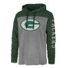 47 Brand Green Bay Packers Wooster Hoodie Grey Heather