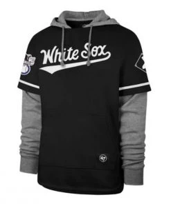 47 Brand Chicago White Sox Shortstop Hoodie Black