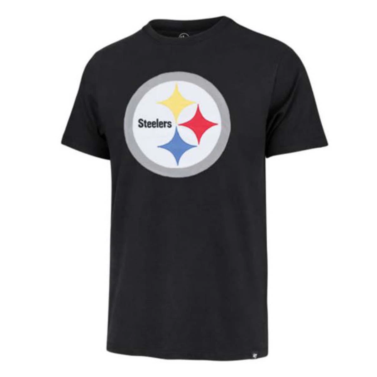 47 Brand Pittsburgh Steelers Franklin T-Shirt Black 1 47 Brand Pittsburgh Steelers Franklin T-Shirt Black
