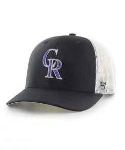 47 Brand Colorado Rockies Trucker Hat Black