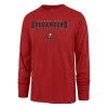 47 Brand Tampa Bay Buccaneers Pregame Long Sleeve Shirt Red