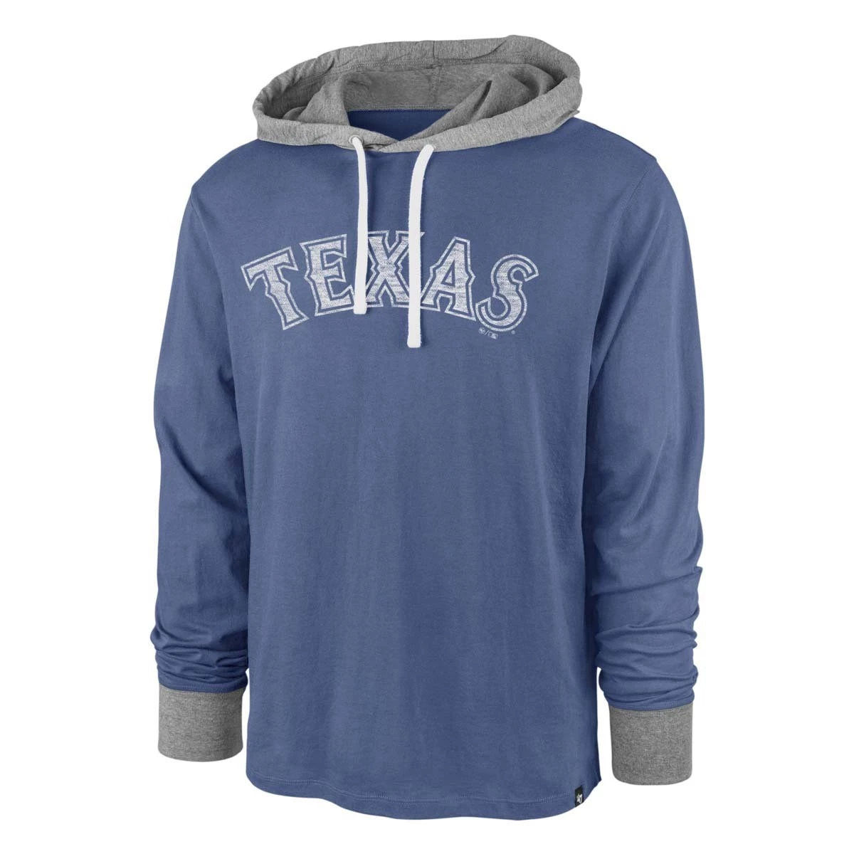 47 Brand Texas Rangers Domino Hoodie Blue 1 47 Brand Texas Rangers Domino Hoodie Blue