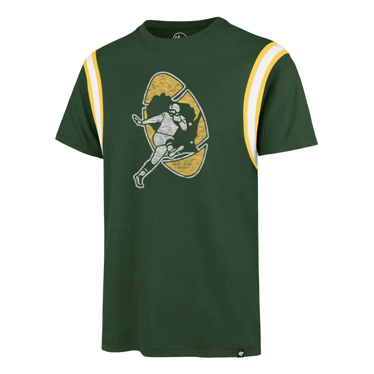 47 Brand Green Bay Packers Franklin Paint T-Shirt 2 47 Brand Green Bay Packers Franklin Paint T-Shirt - Image 2