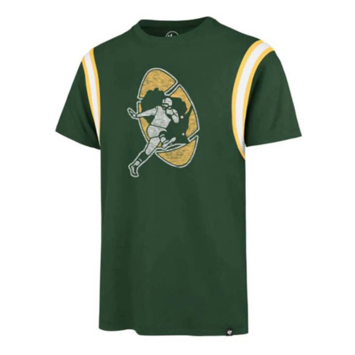 47 Brand Green Bay Packers Franklin Paint T-Shirt 4 47 Brand Green Bay Packers Franklin Paint T-Shirt - Image 4