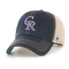 47 Brand Colorado Rockies Trawler Clean Up Hat Black