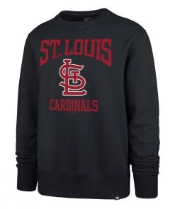 47 Brand St. Louis Cardinals Team Headline Crewneck Sweatshirt Navy