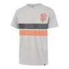 47 Brand San Francisco Giants Bars Bond Franklin T-Shirt Grey Heather