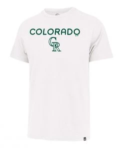 47 Brand Colorado Rockies City Connect Pregame T-Shirt White