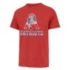 47 Brand New England Patriots Legacy Replay T-Shirt Red