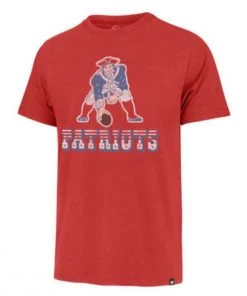 47 Brand New England Patriots Legacy Replay T-Shirt Red