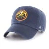 47 Brand Denver Nuggets Clean Up Adjustable Hat Blue