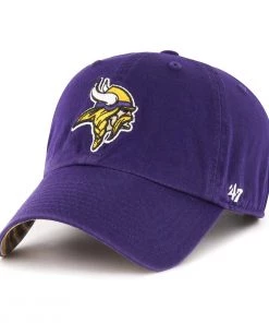47 Brand Minnesota Vikings Zubaz Clean Up Adjustable Hat Purple