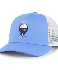 47 Brand Milwaukee Brewers City Connect Trucker Adjustable Hat Light Blue -47 Brand Sales unnamed file 12
