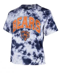 47 Brand Women's Chicago Bears Cambridge Crop Top Navy -47 Brand Sales unnamed file 1214