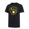 47 Brand Milwaukee Brewers Imprint Rival T-Shirt Navy