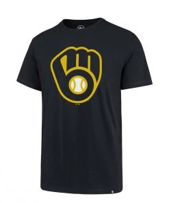 47 Brand Milwaukee Brewers Imprint Rival T-Shirt Navy