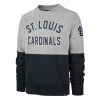 47 Brand St. Louis Cardinals Gibson Crewneck Sweatshirt Grey Heather/red