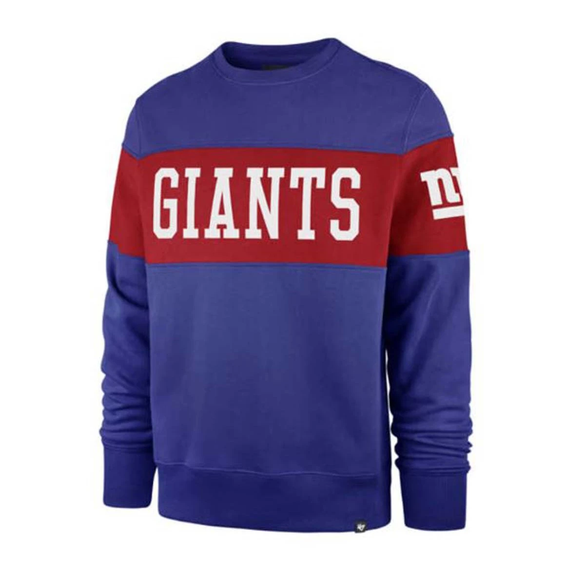 47 Brand New York Giants Interstate Crewneck Royal 2 47 Brand New York Giants Interstate Crewneck Royal - Image 2