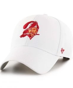 47 Brand Tampa Bay Buccaneers Legacy MVP Adjustable Hat White
