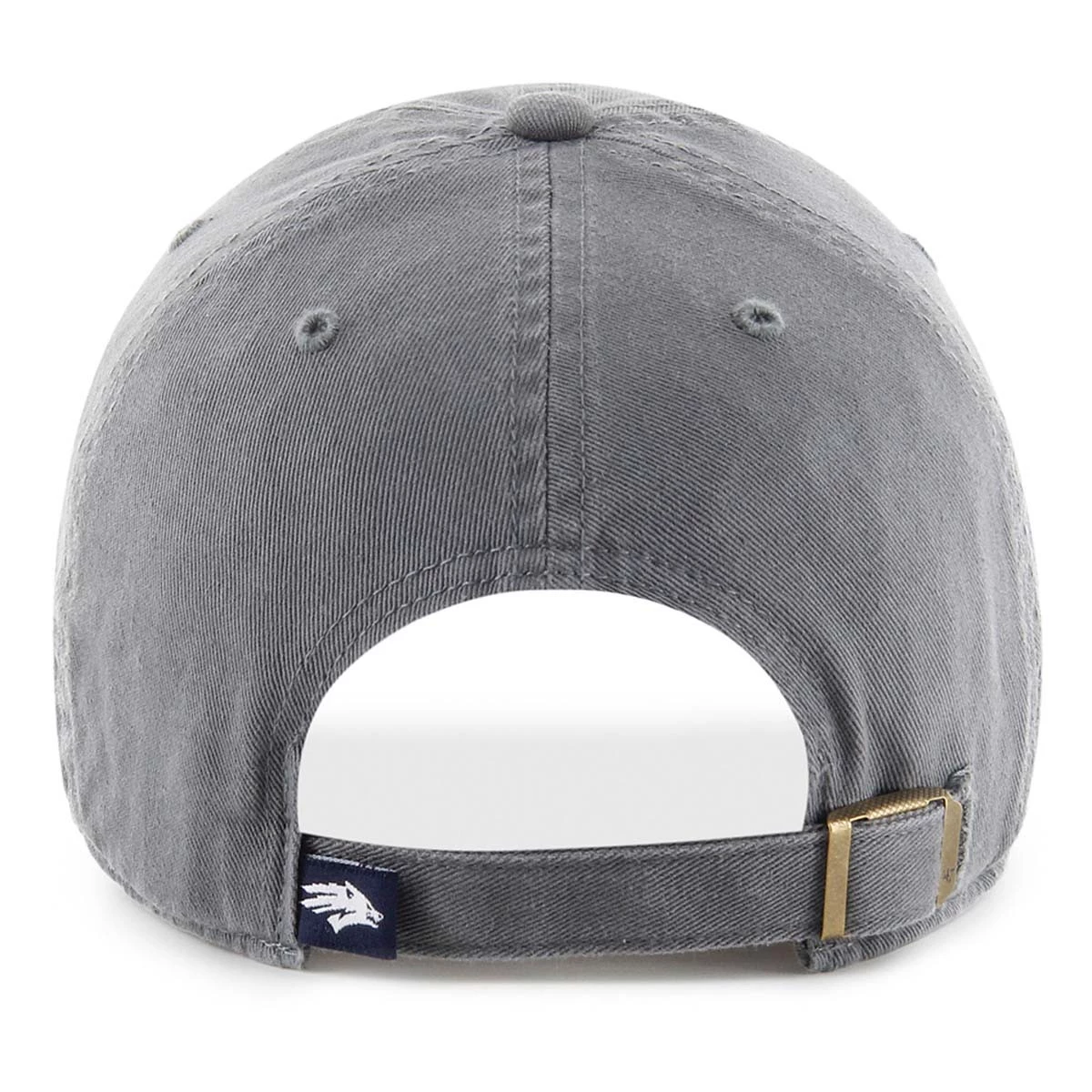 47 Brand Nevada Wolf Pack Wolfie Cleanup Hat Charcoal 3 47 Brand Nevada Wolf Pack Wolfie Cleanup Hat Charcoal - Image 3