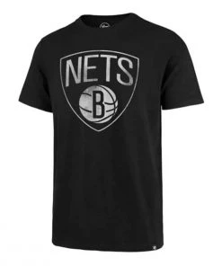 47 Brand Brooklyn Nets Grit Scrum T-Shirt Black