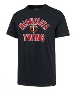 47 Brand Minnesota Twins Gamer Super Rival T-Shirt Navy