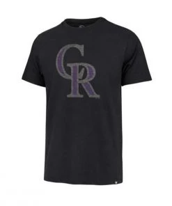 47 Brand Colorado Rockies Franklin Fade T-Shirt Flint