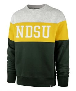 47 Brand North Dakota State Bison Interstate Crewneck Sweatshirt Dark Green