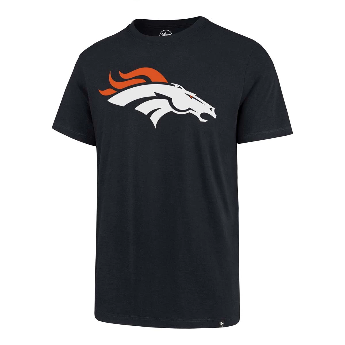 47 Brand Denver Broncos Imprint T-Shirt Navy 3 47 Brand Denver Broncos Imprint T-Shirt Navy - Image 3