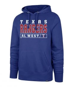 47 Brand Texas Rangers Gameplan Hoodie Royal