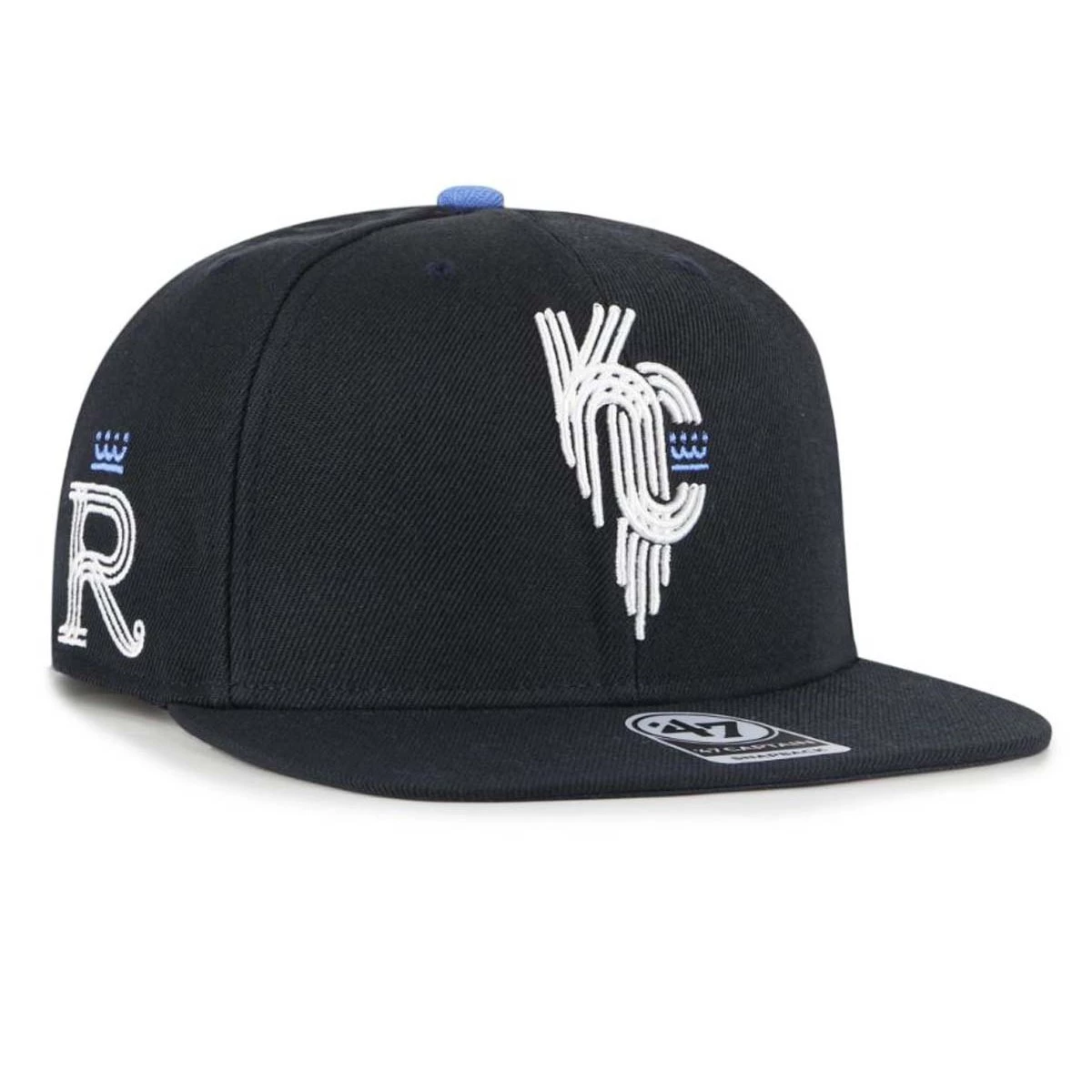 47 Brand Kansas City Royals City Connect Captain Hat Navy 1 47 Brand Kansas City Royals City Connect Captain Hat Navy