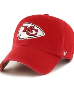 47 Brand Kansas City Chiefs Zubaz Clean Up Adjustable Hat Red