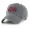 47 Brand Montana Grizzlies Cleanup Hat Charcoal