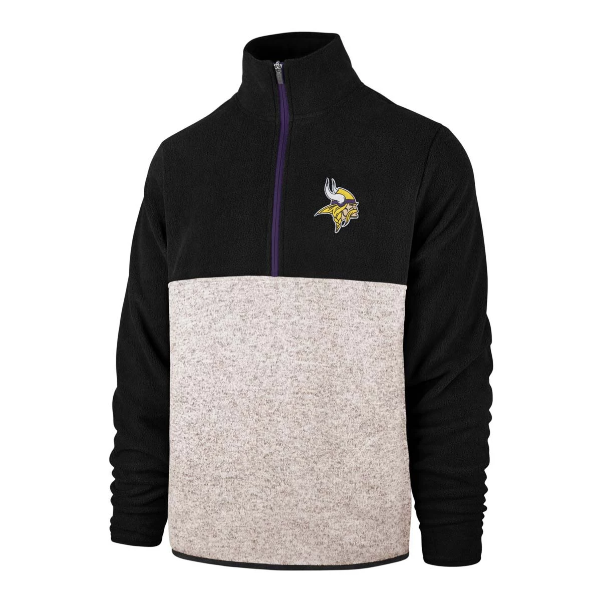 47 Brand Minnesota Vikings Kodiak 1/4 Zip Anchor 2 47 Brand Minnesota Vikings Kodiak 1/4 Zip Anchor - Image 2