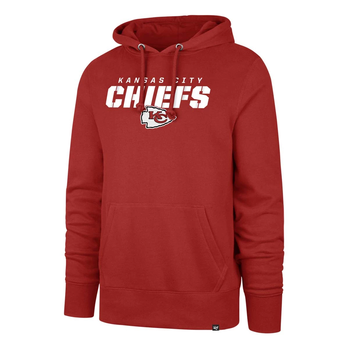 47 Brand Kansas City Chiefs Traction Hoodie Red 3 47 Brand Kansas City Chiefs Traction Hoodie Red - Image 3