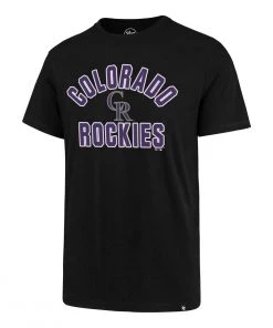47 Brand Colorado Rockies Gamer Super Rival T-Shirt Black