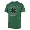 47 Brand Notre Dame Fighting Irish Block Build T-Shirt Kelly