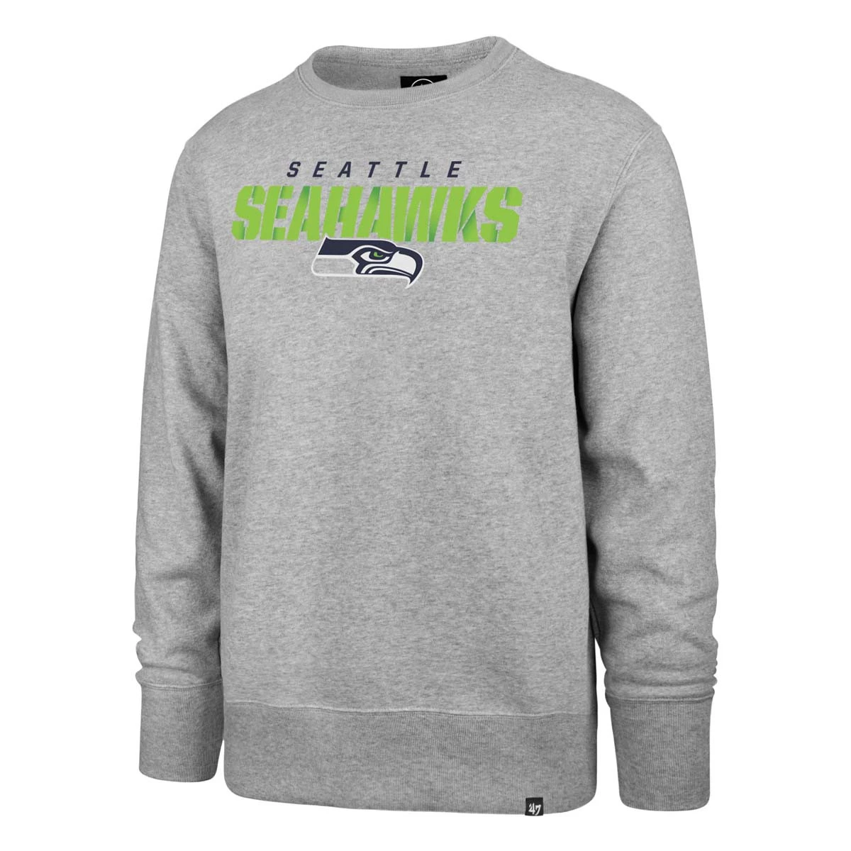 47 Brand Seattle Seahawks Traction Crewneck Sweatshirt Not Available 3 47 Brand Seattle Seahawks Traction Crewneck Sweatshirt Not Available - Image 3