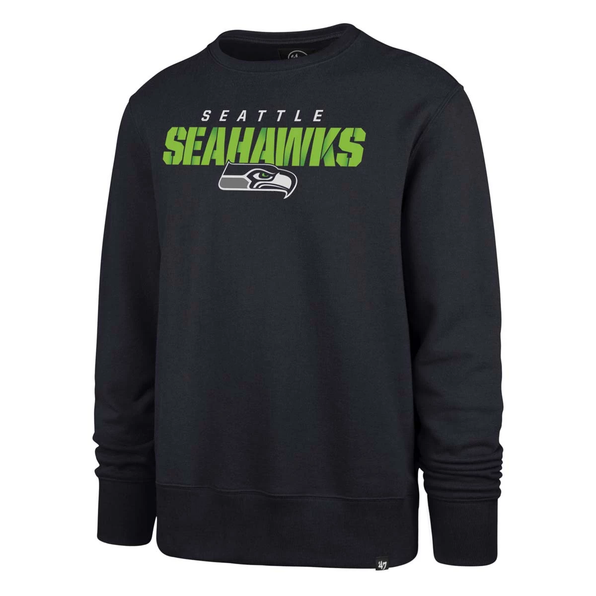47 Brand Seattle Seahawks Traction Crewneck Sweatshirt Not Available 4 47 Brand Seattle Seahawks Traction Crewneck Sweatshirt Not Available - Image 4