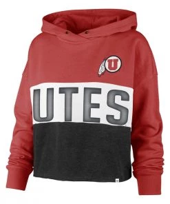 47 Brand Women's Utah Utes Lizzy Hoodie Red 5 47 Brand Women's Utah Utes Lizzy Hoodie Red -47 Brand Sales unnamed file 1441
