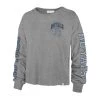 47 Brand Women's Kansas City Royals Parkway Ultra Max Long Sleeve Shirt Grey Heather