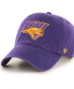 47 Brand Northern Iowa Panthers Cleanup Hat Dark Grey
