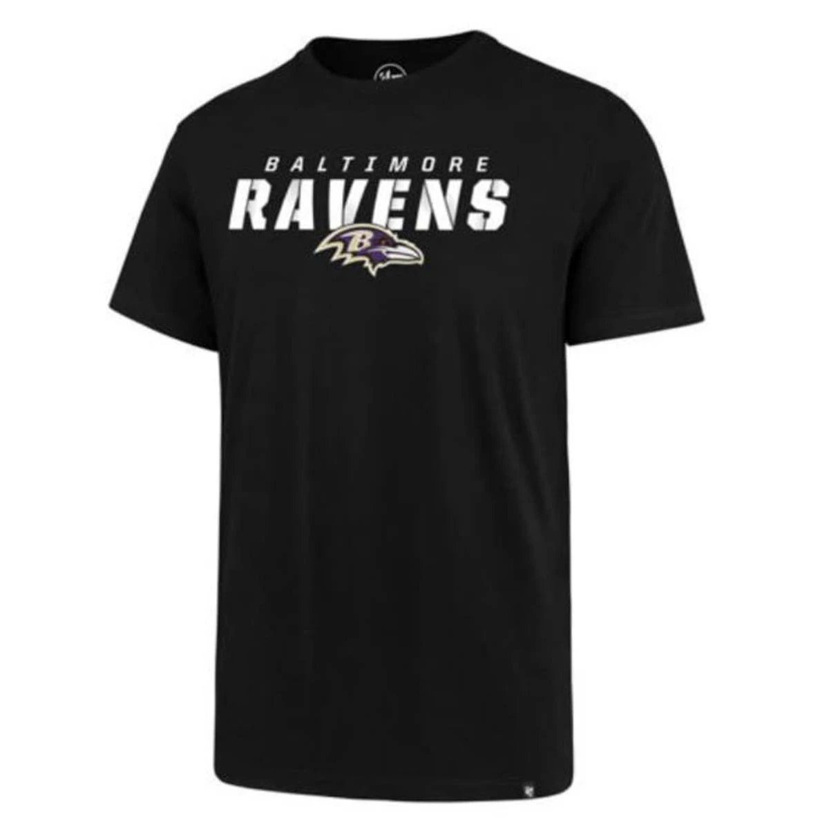 47 Brand Baltimore Ravens Traction T-Shirt Black 4 47 Brand Baltimore Ravens Traction T-Shirt Black - Image 4