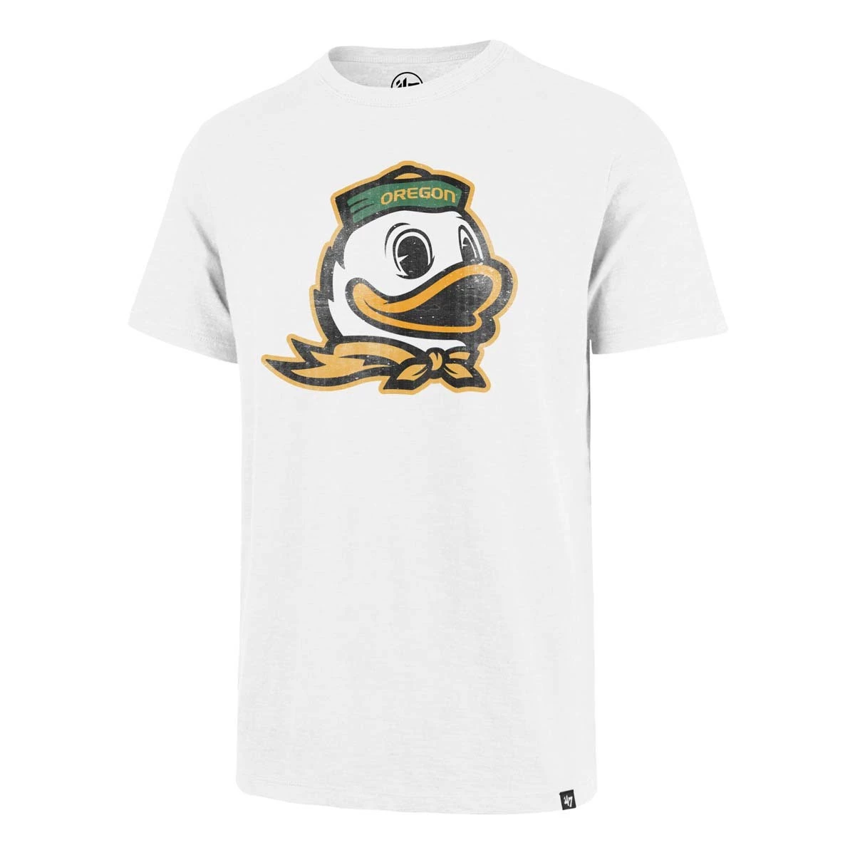 47 Brand Oregon Ducks Scrum T-Shirt White Wash 3 47 Brand Oregon Ducks Scrum T-Shirt White Wash - Image 3