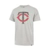 47 Brand Minnesota Twins Premier Franklin T-Shirt Grey