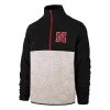 47 Brand Nebraska Cornhuskers Kodiak 1/4 Zip Black