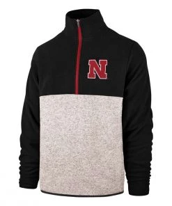 47 Brand Nebraska Cornhuskers Kodiak 1/4 Zip Black -47 Brand Sales unnamed file 1541