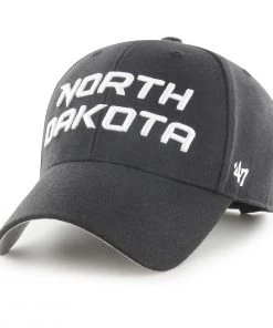 47 Brand North Dakota Fighting Hawks Wordmark MVP Hat Black -47 Brand Sales unnamed file 1553
