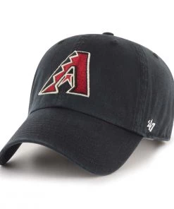 47 Brand Arizona Diamondbacks Clean Up Adjustable Hat Black